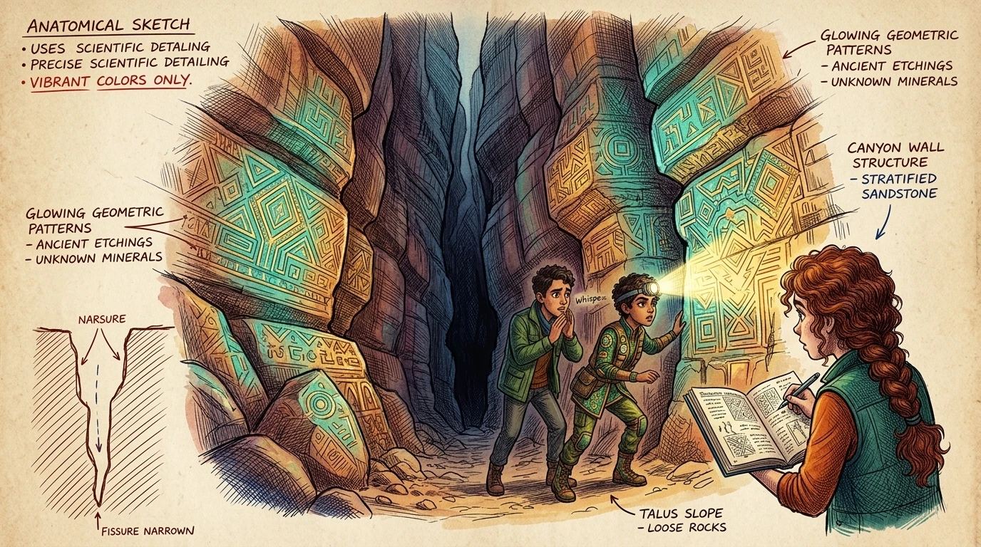 Labyrinth of Living Crystal Geometry — page 1