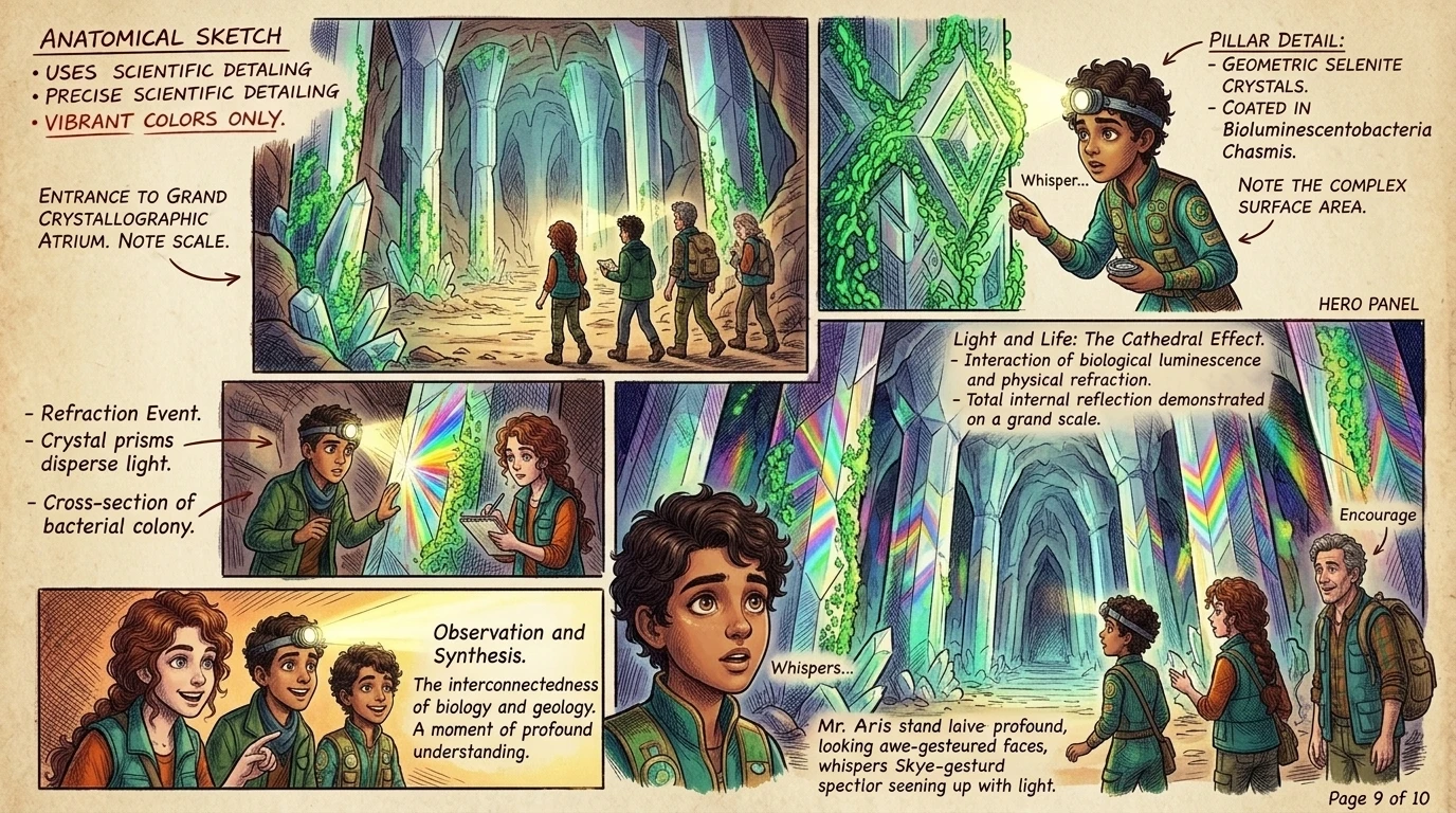 Labyrinth of Living Crystal Geometry — page 9