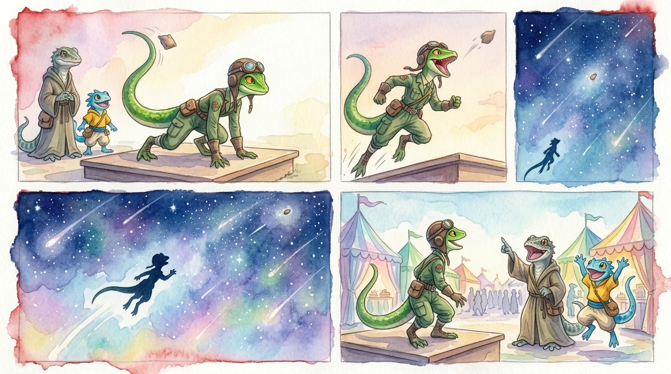Leaping Lizards Learn to Launch — page 8
