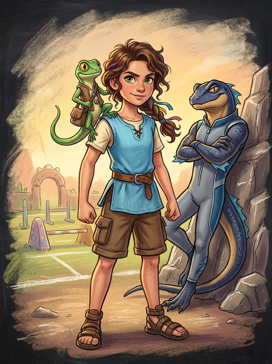 Leaping Lizards Learn to League — cover