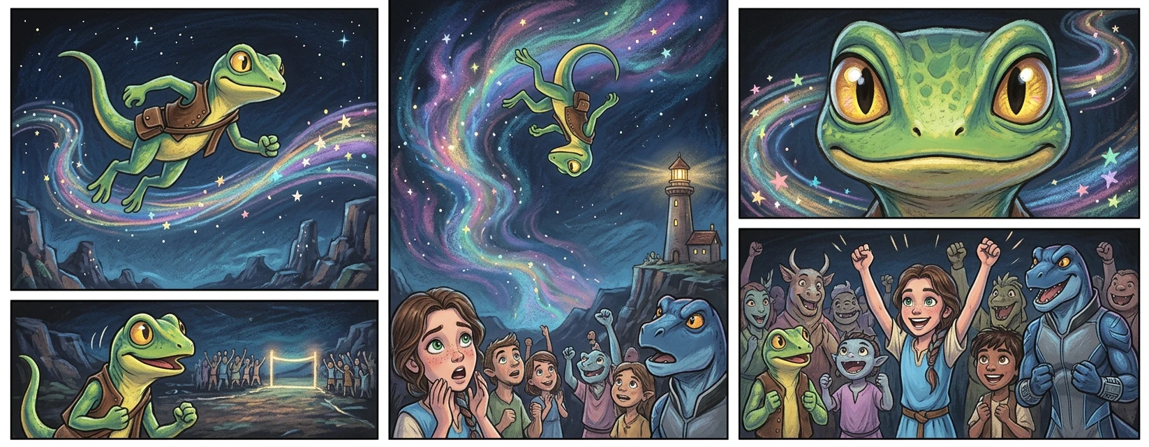 Leaping Lizards Learn to League — page 9
