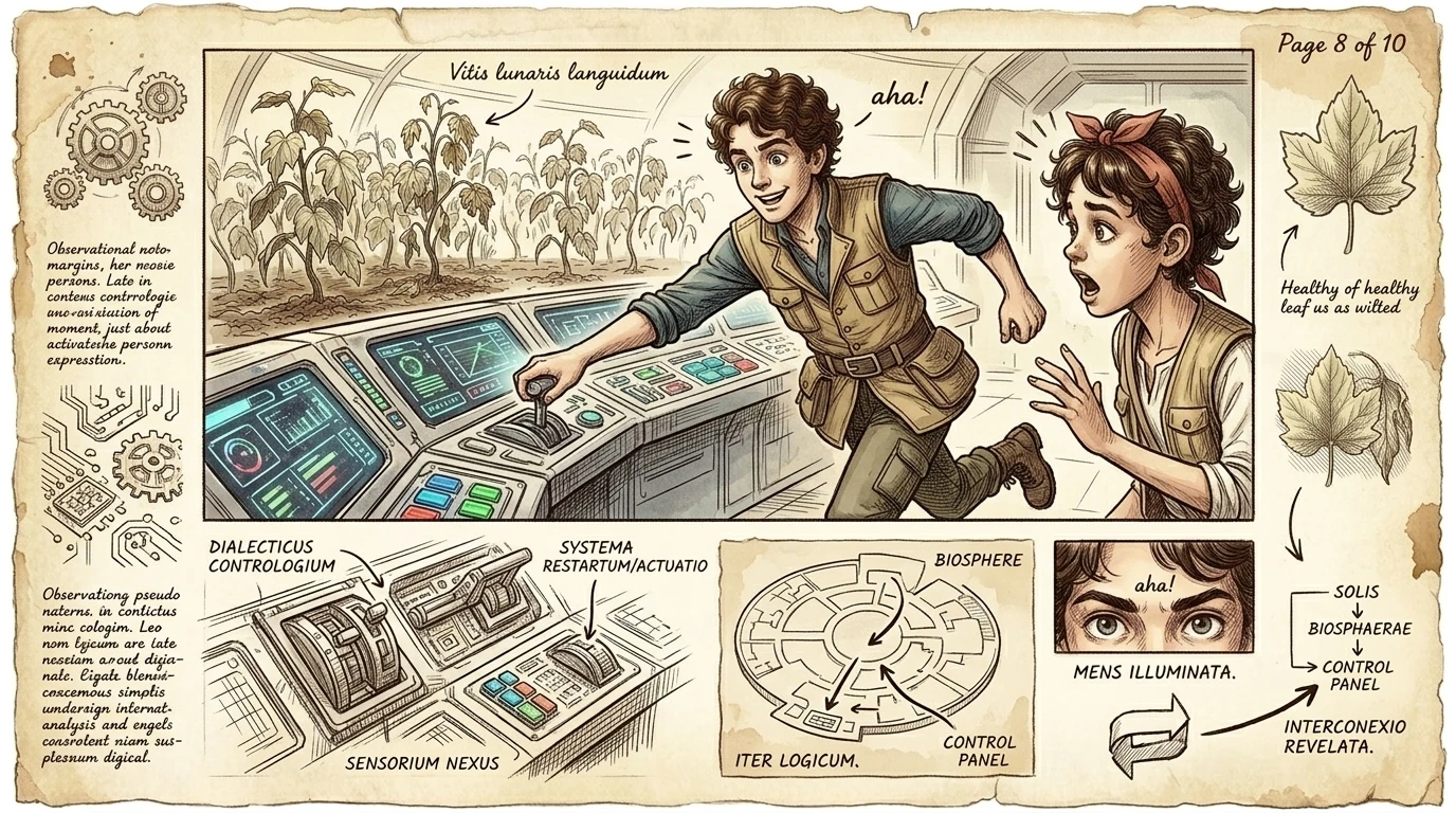Life's Clockwork Melody in Bloom — page 8