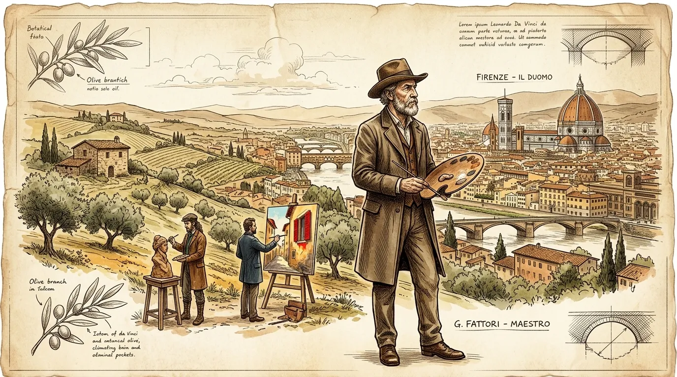 Macchiaioli by Tuscan painters (Florence, Italy — c. 1855) — cover