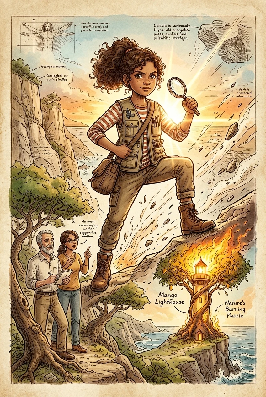 Mango Lighthouse: Nature's Burning Puzzle — cover