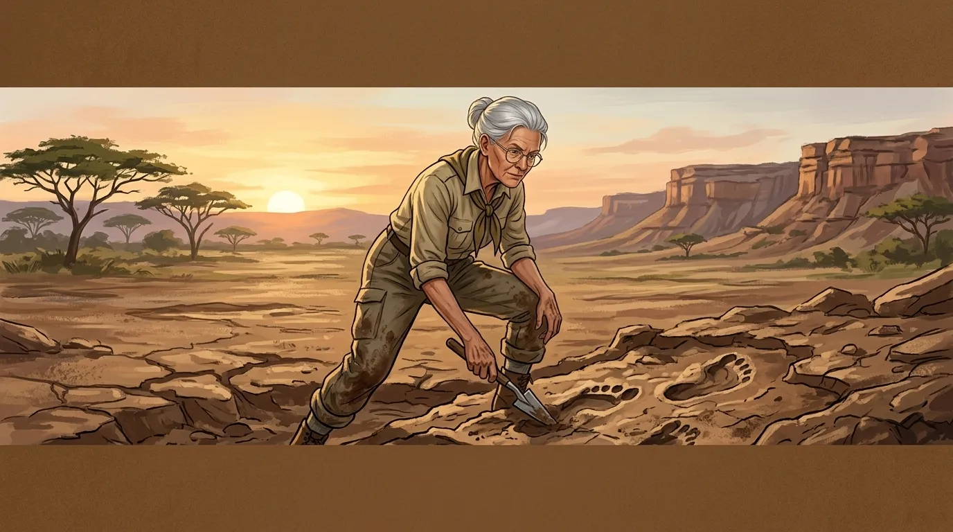 Mary Leakey — cover