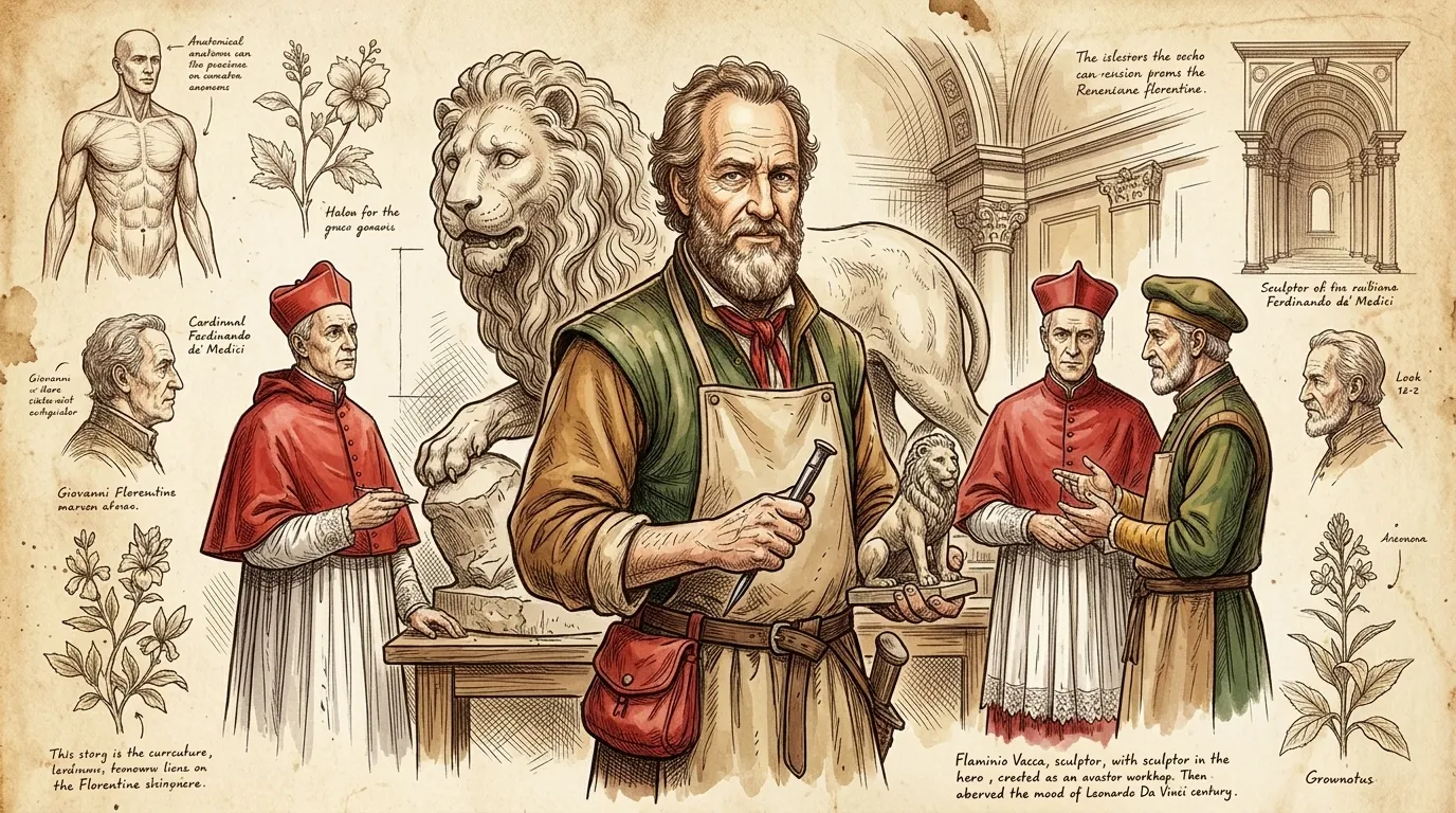 Medici Lions by Flaminio Vacca (Florence, Italy — 1598) — cover