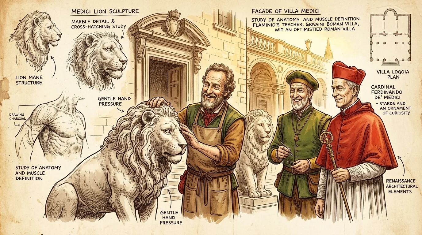 Medici Lions by Flaminio Vacca (Florence, Italy — 1598) — page 1