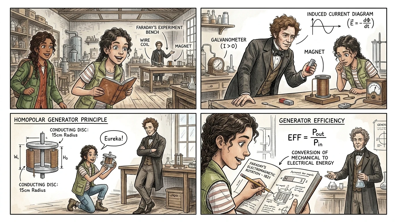Michael Faraday's Electric Generator — page 5