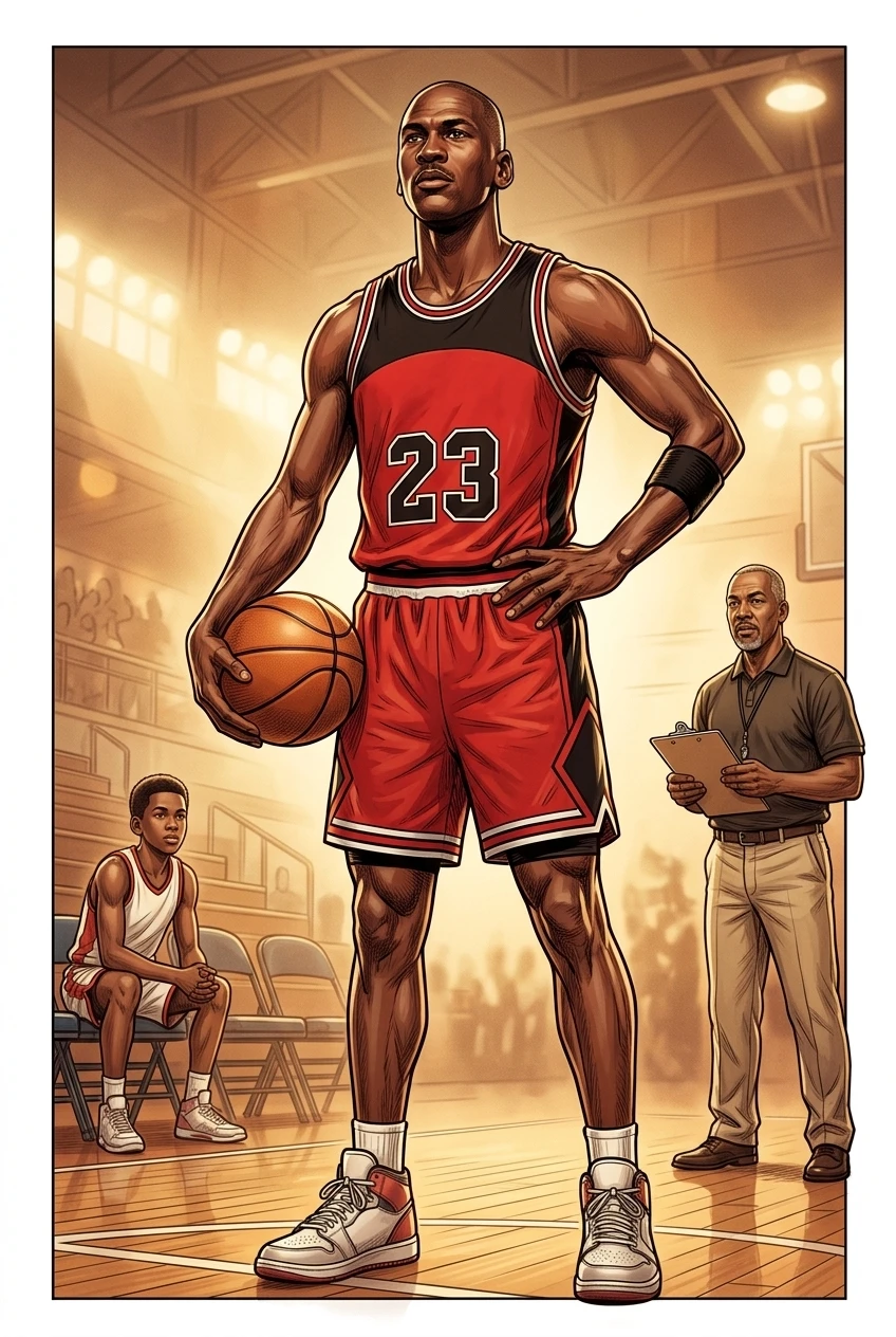 Michael Jordan — cover