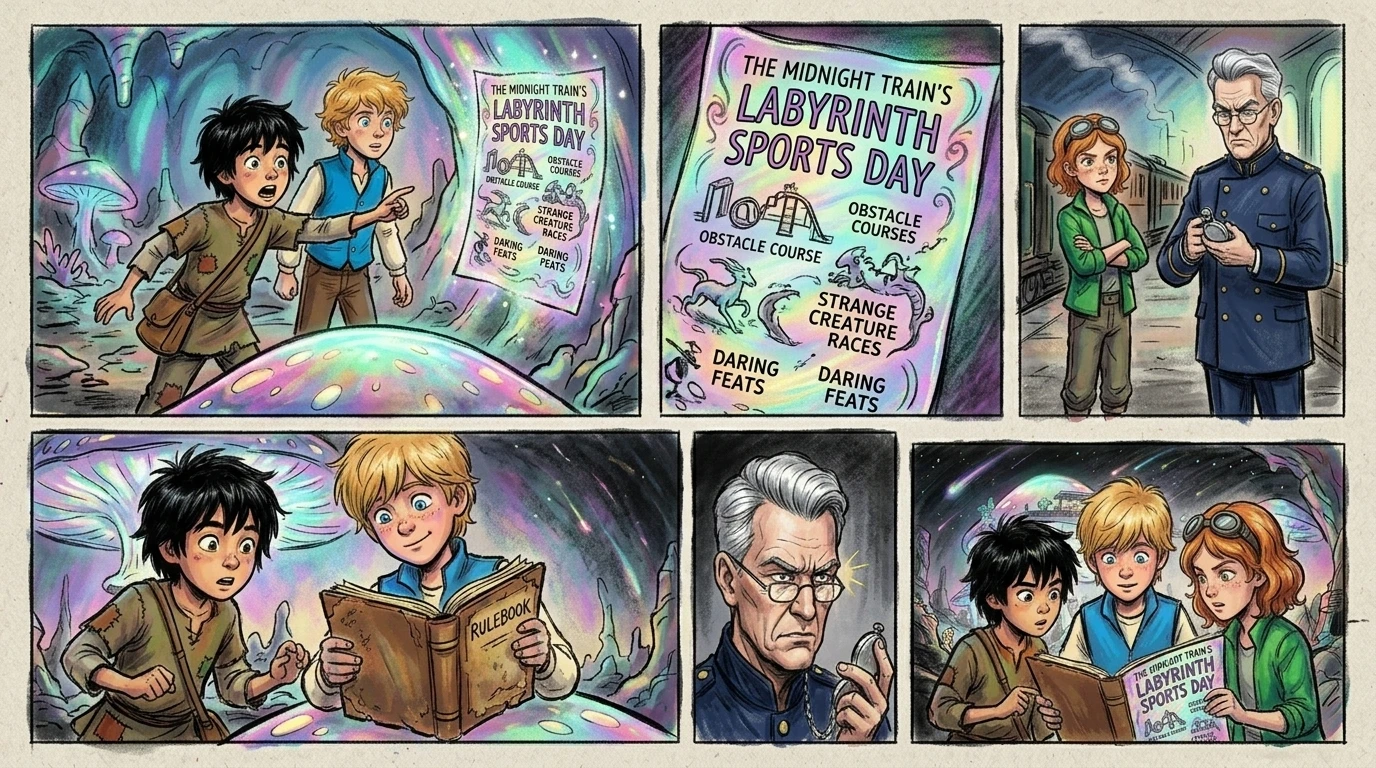 Midnight Train's Labyrinth Sports Day — page 2