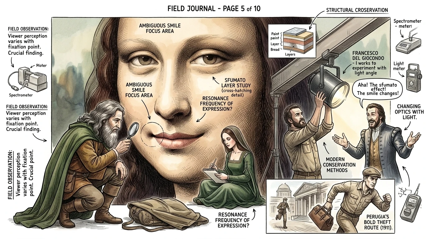 Mona Lisa — Leonardo da Vinci — page 5