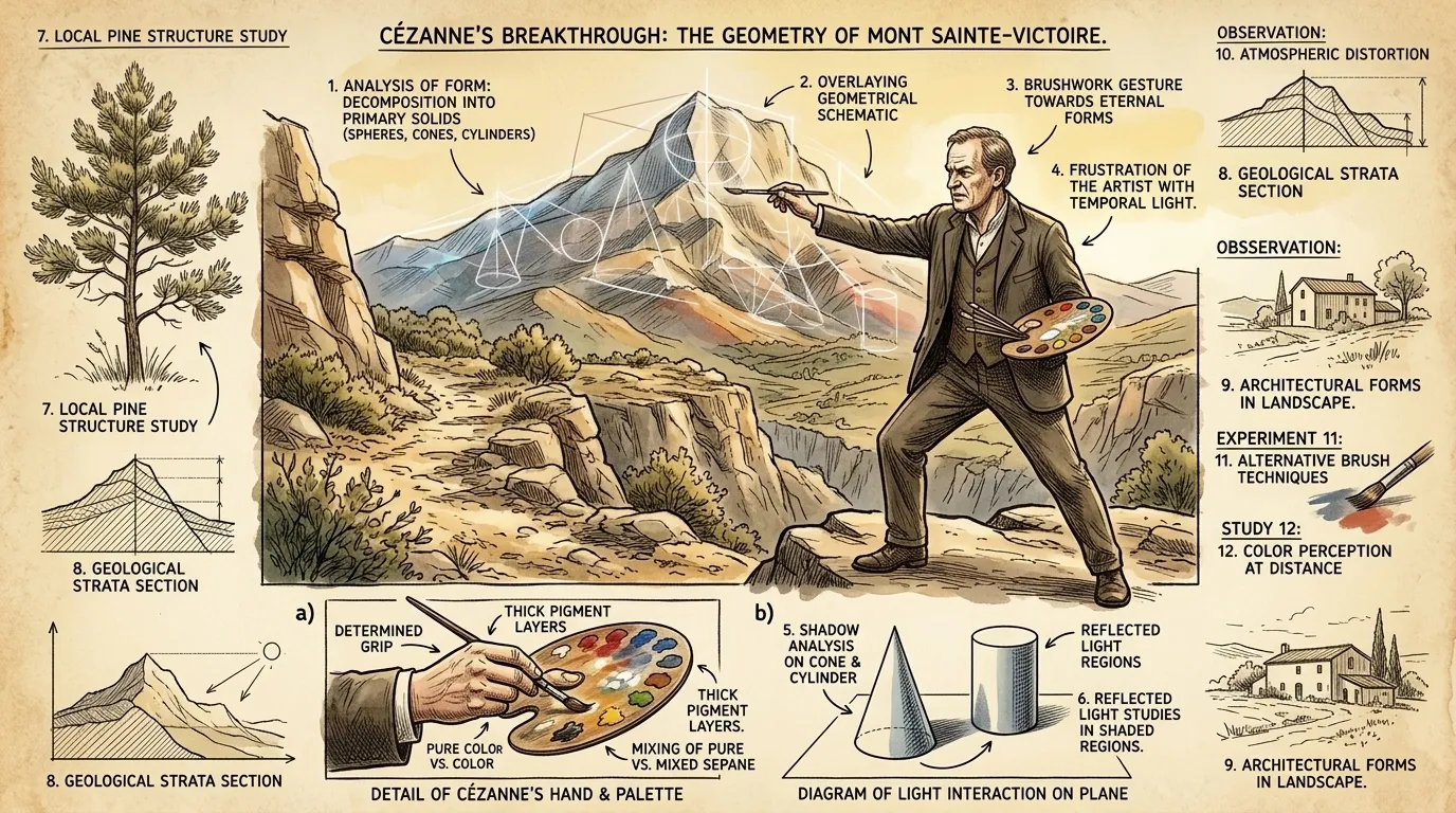 Mont Sainte-Victoire by Paul Cézanne (France — 1887) — page 4