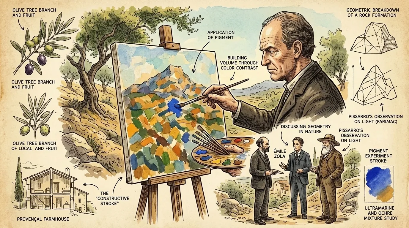 Mont Sainte-Victoire by Paul Cézanne (France — 1887) — page 8