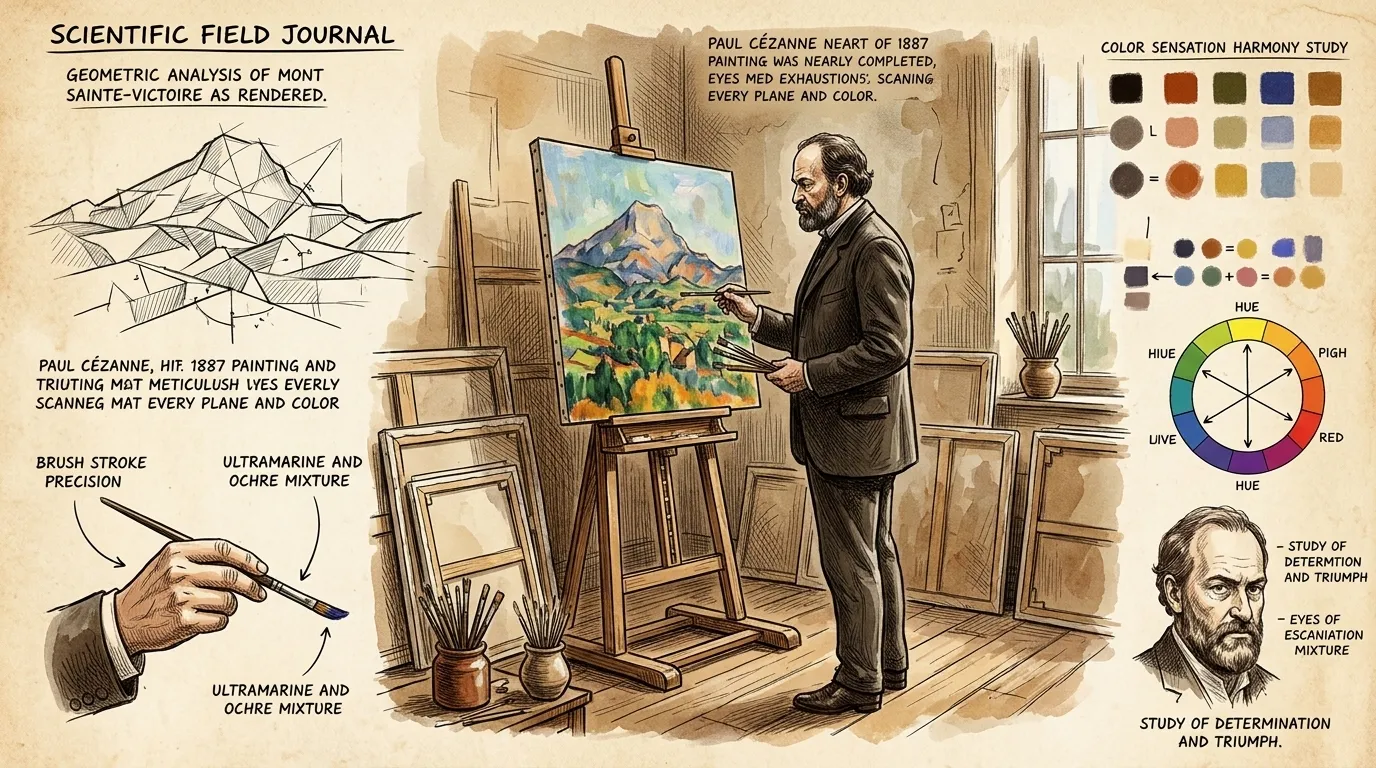 Mont Sainte-Victoire by Paul Cézanne (France — 1887) — page 9