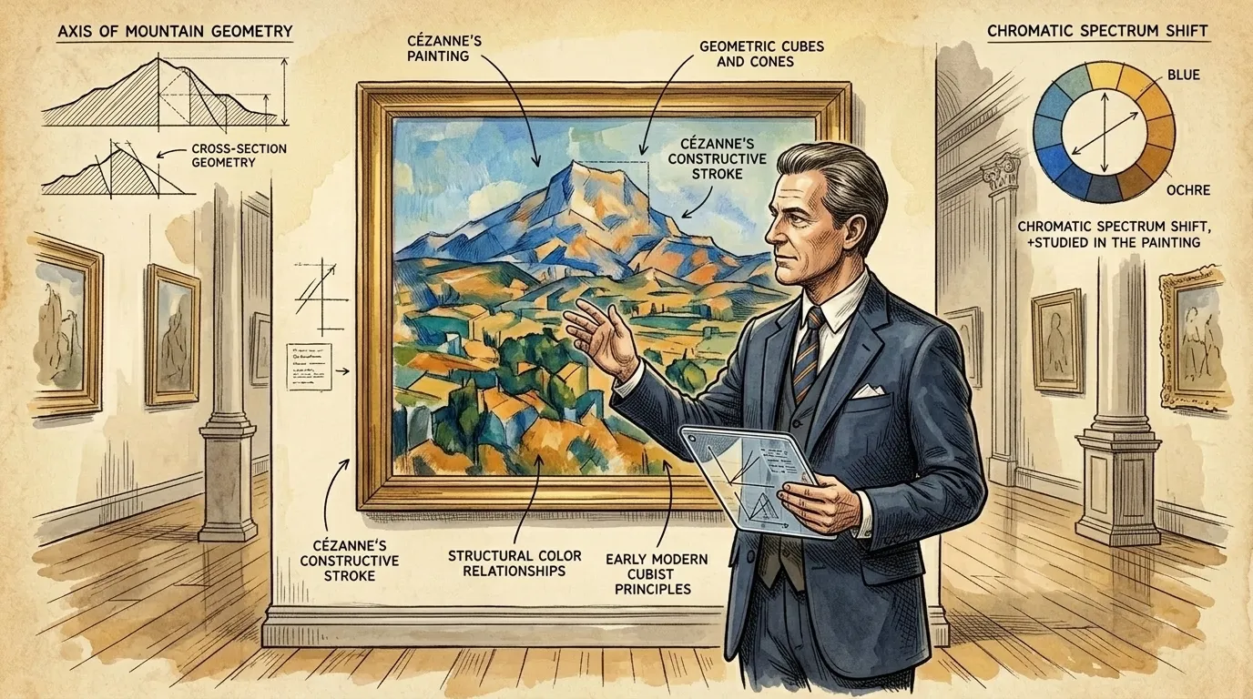 Mont Sainte-Victoire by Paul Cézanne (France — 1887) — page 10