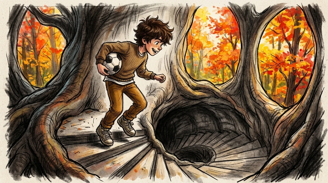 The enormous tree-school, 'Verdant Academy,' creaked gently as another autumn began. Inside, Jun bounced on the balls of his feet, a soccer ball tucked under… The enormous tree-school, 'Verdant Academy,' creaked gently as another autumn began. Inside, Jun bounced on the balls of his feet, a soccer ball tucked under…