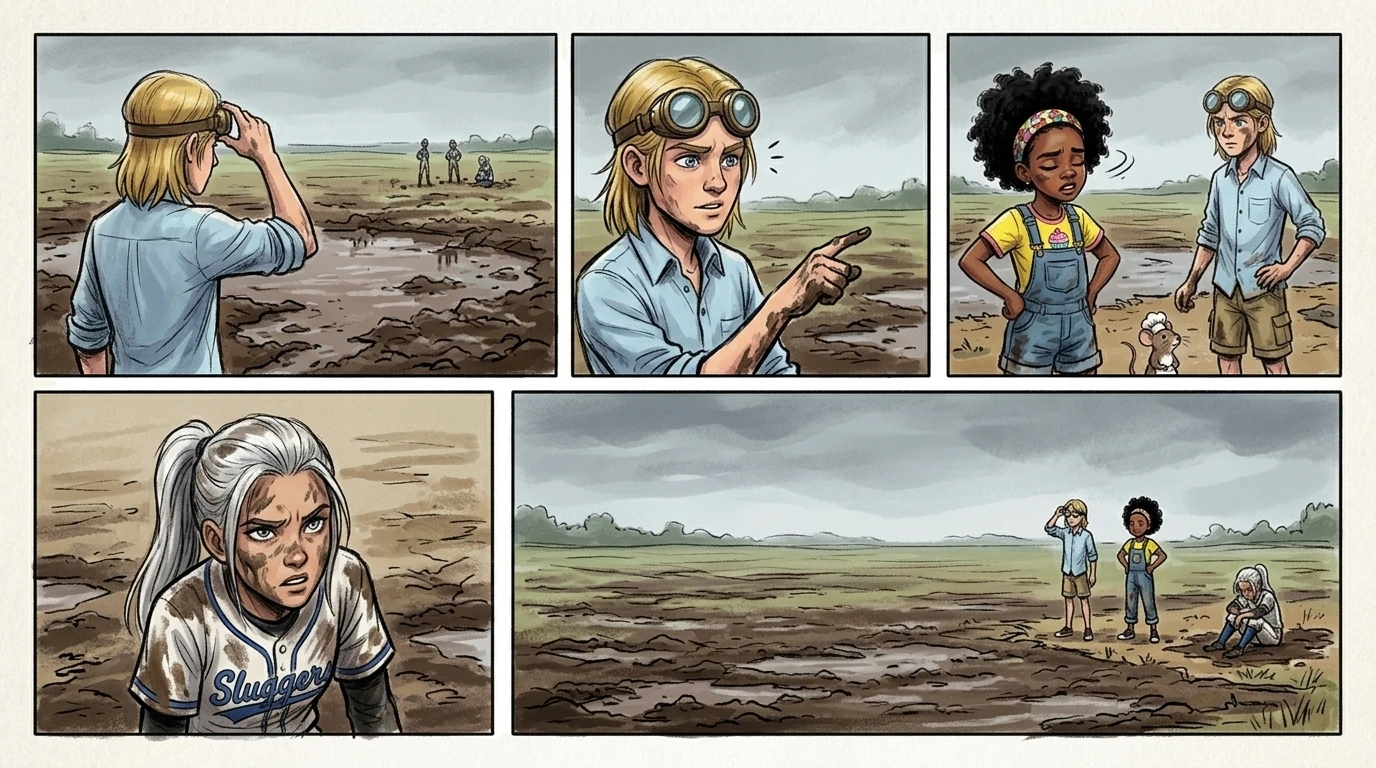 Mud Puddle United: The Sluggers Win — page 4