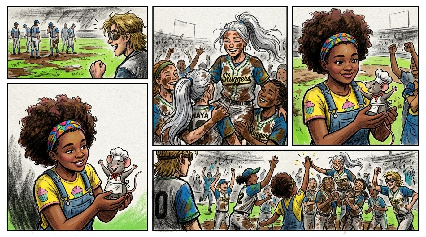 Mud Puddle United: The Sluggers Win — page 9