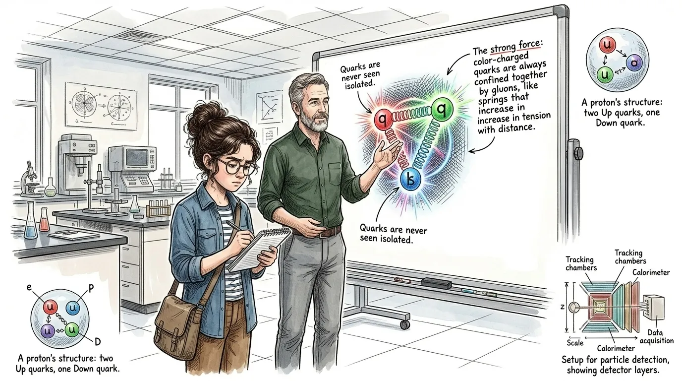 The idea was revolutionary, providing a new level of simplicity and order to the subatomic world. However, the existence of quarks was initially met with… The idea was revolutionary, providing a new level of simplicity and order to the subatomic world. However, the existence of quarks was initially met with…