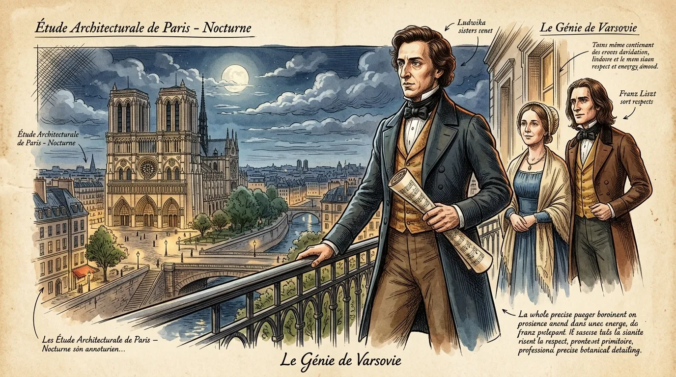 Nocturnes by Frédéric Chopin (Paris, France — 1830s) — cover