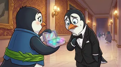 Pants-Wearing Penguins Panic at Prom — page 2