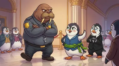 Pants-Wearing Penguins Panic at Prom — page 3