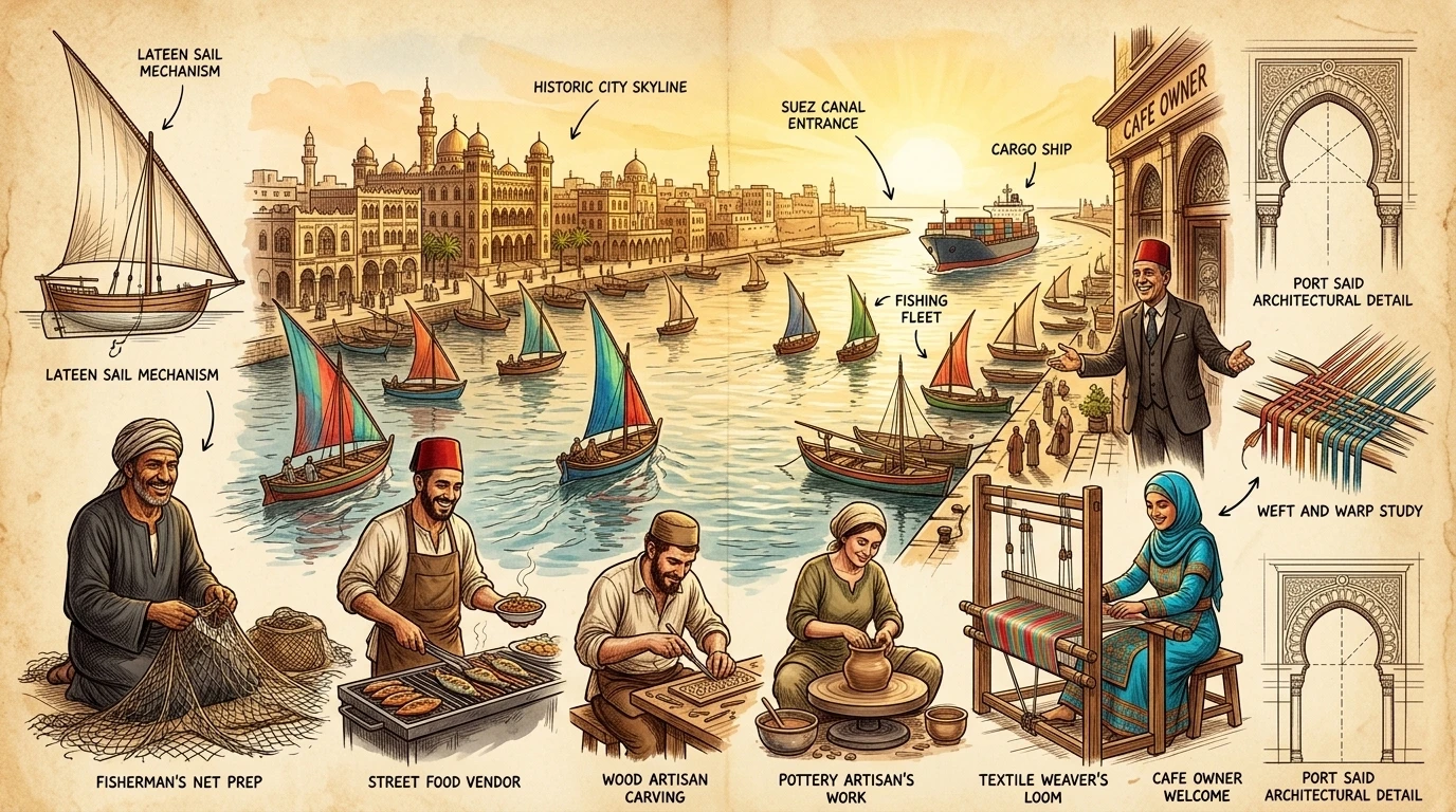Port Said Egypt — page 1