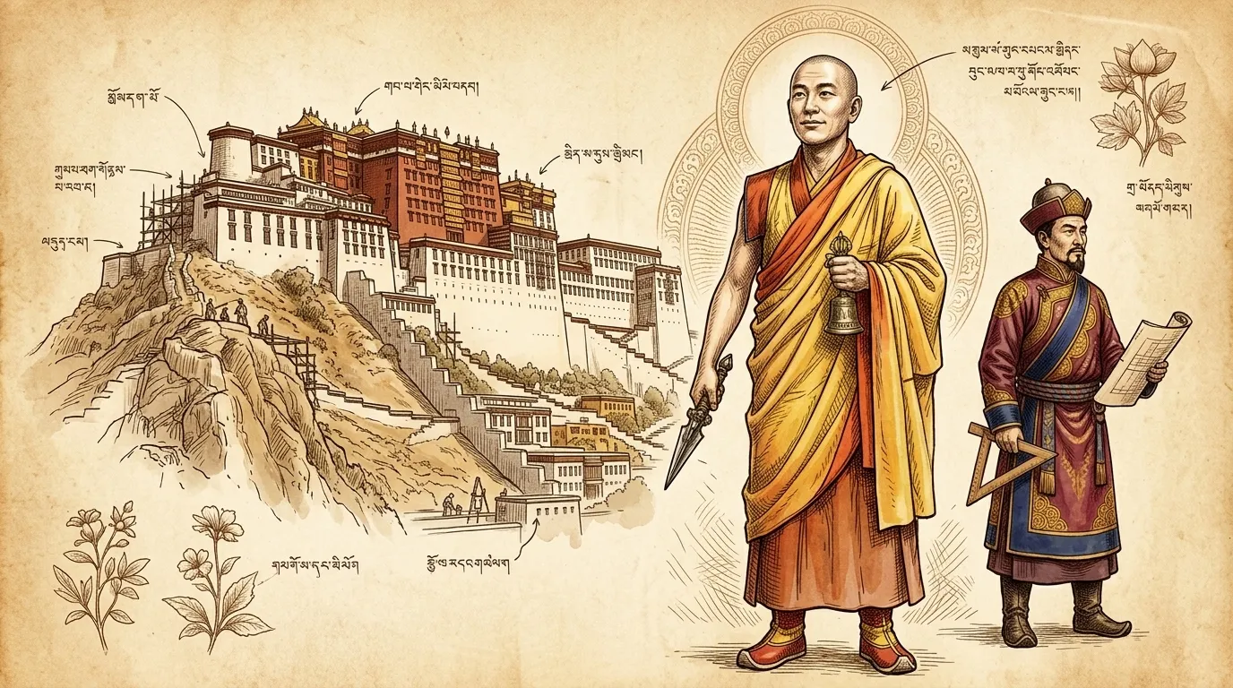 Potala Palace (Lhasa, Tibet — 1649) — cover