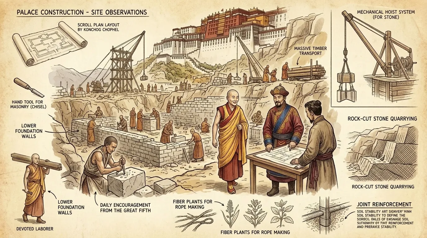 Potala Palace (Lhasa, Tibet — 1649) — page 5