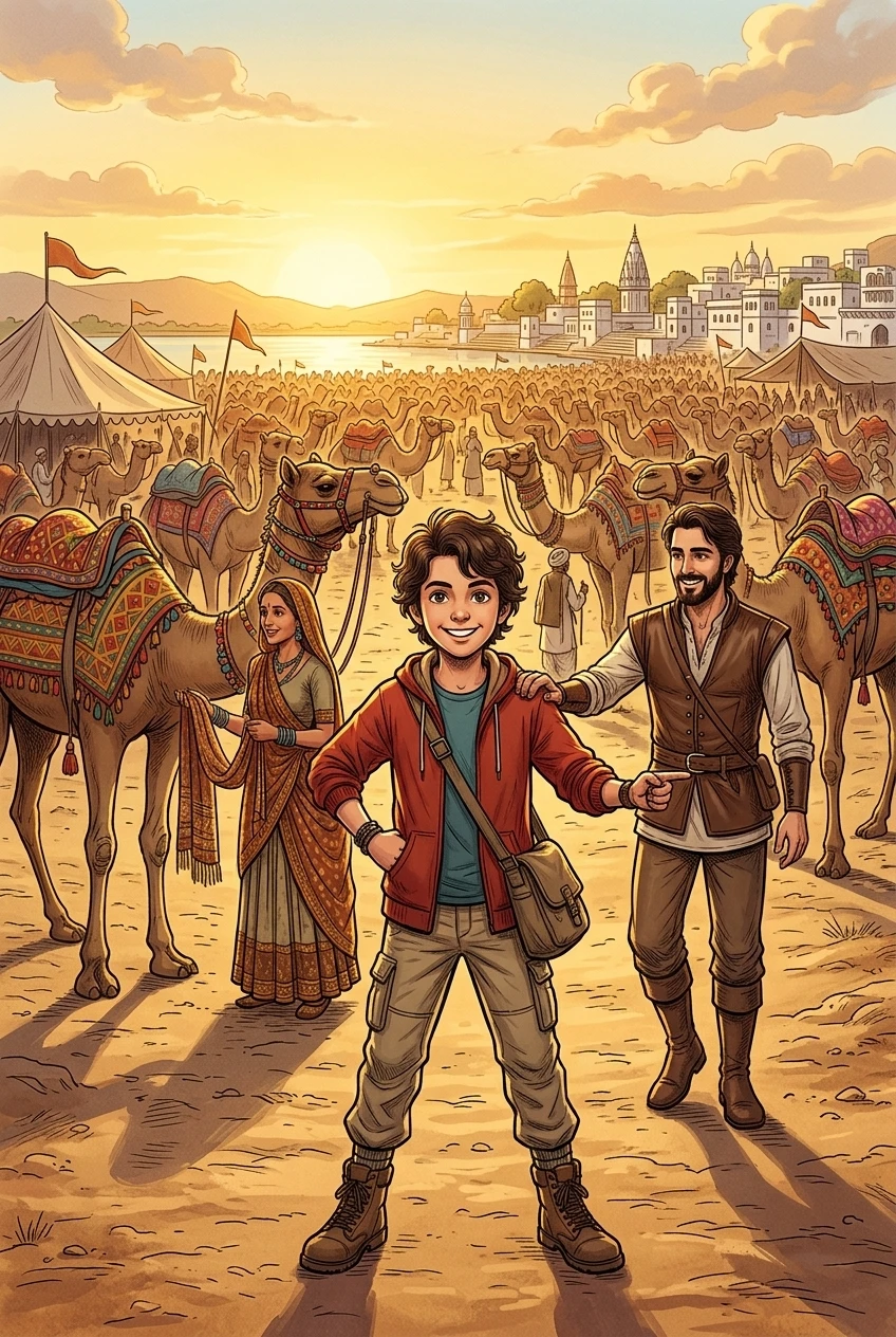Pushkar Camel Fair, India — cover