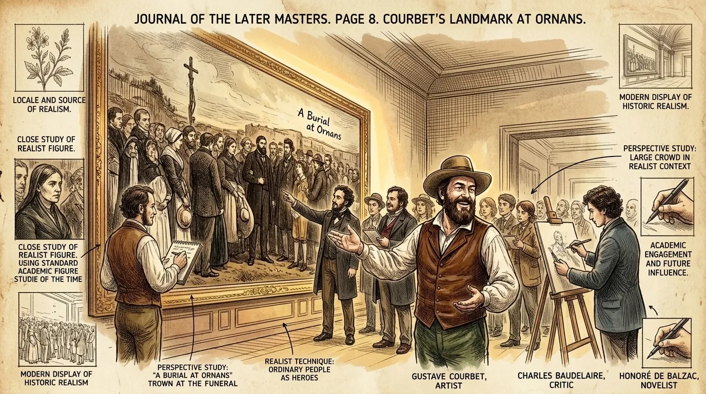 Realism Emerges by Courbet (Paris, France — c. 1850) — page 8