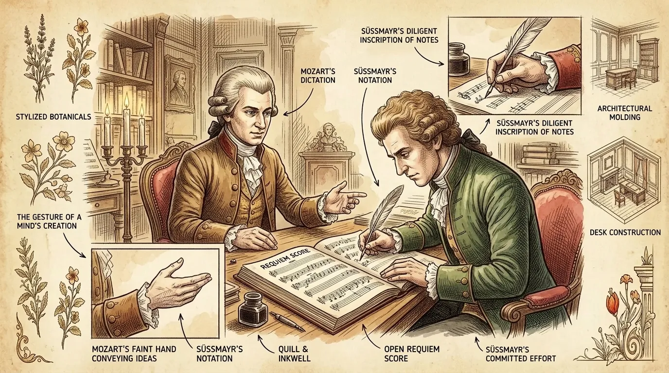 Requiem by Wolfgang Amadeus Mozart (Vienna, Austria — 1791) — page 5