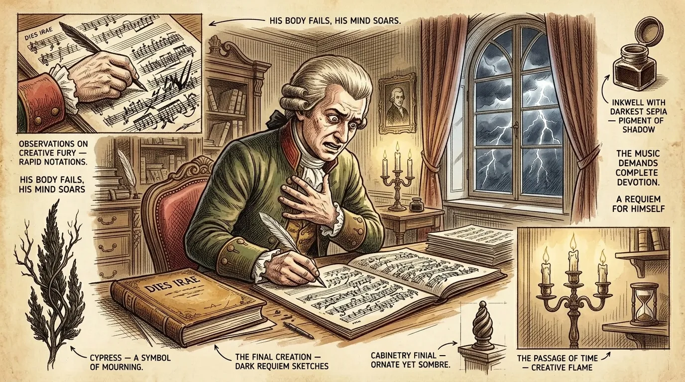 Requiem by Wolfgang Amadeus Mozart (Vienna, Austria — 1791) — page 6