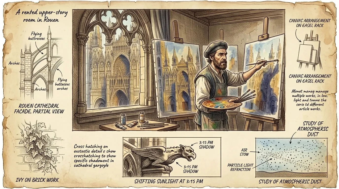 Rouen Cathedral Series by Claude Monet (Rouen, France — 1894) — page 7