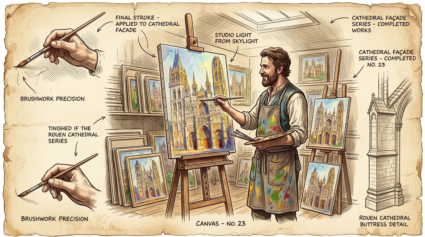 Rouen Cathedral Series by Claude Monet (Rouen, France — 1894) — page 9
