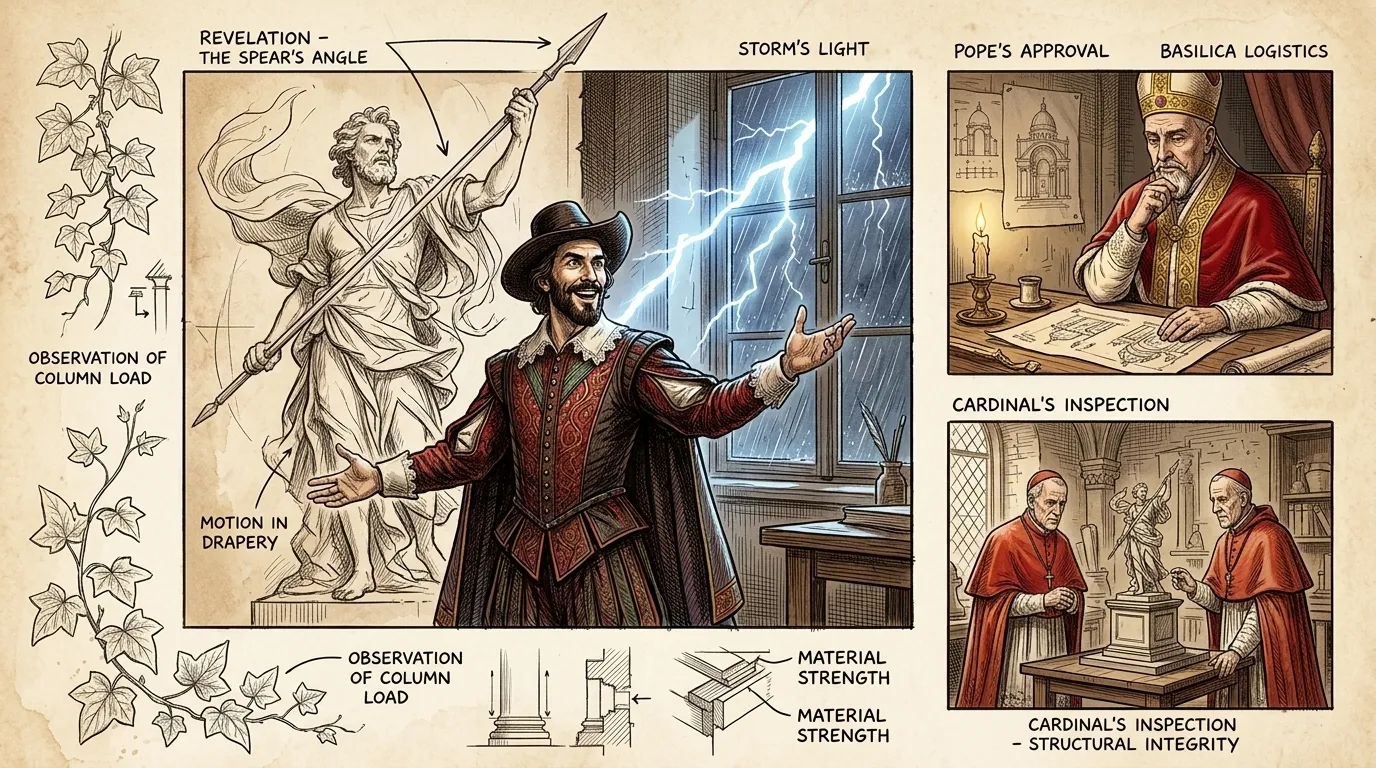 Saint Longinus by Gian Lorenzo Bernini (Vatican City — 1638) — page 7