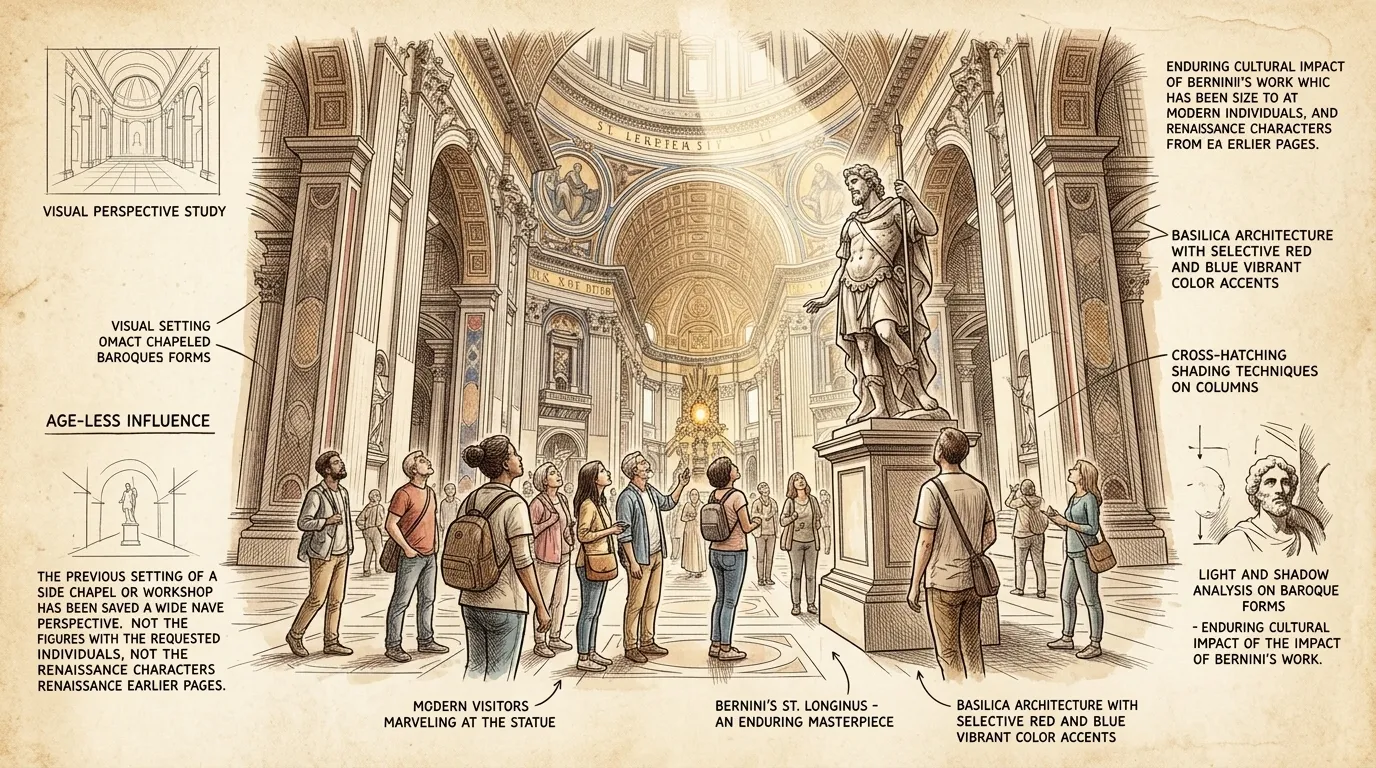 Saint Longinus by Gian Lorenzo Bernini (Vatican City — 1638) — page 10