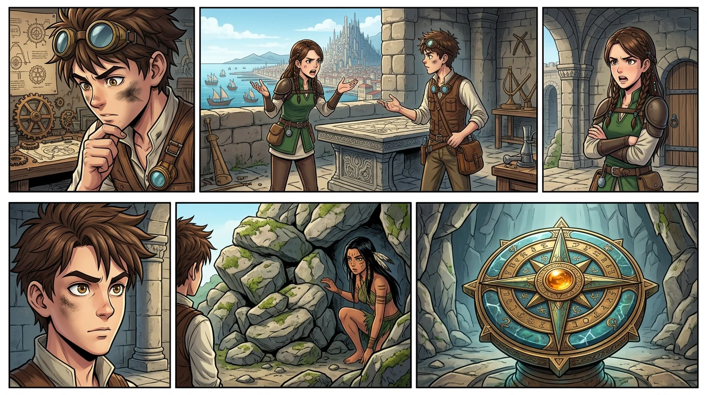 Star Compass and the Lost Zodiac — page 11