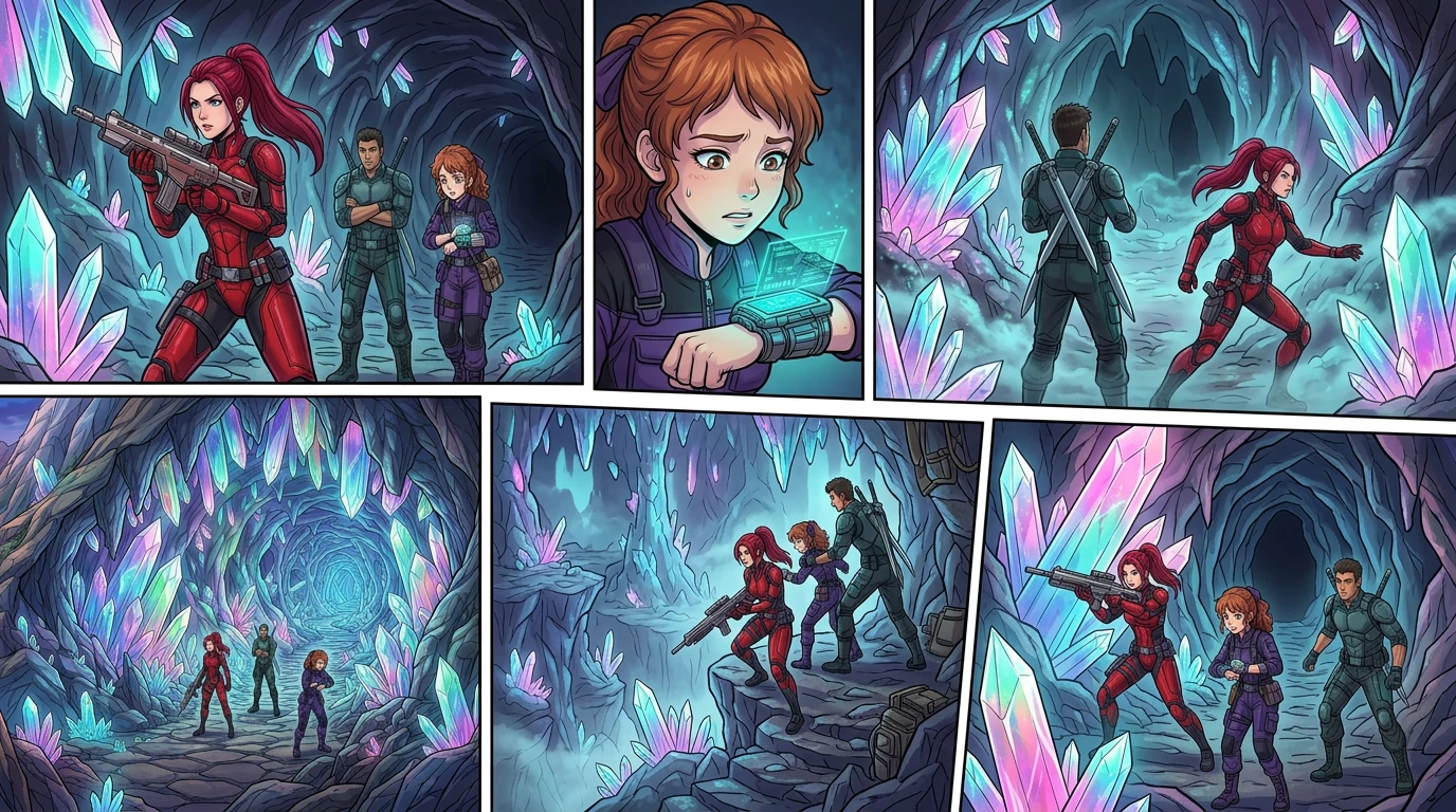 Starfire Squad and the Crystal Caves — page 5
