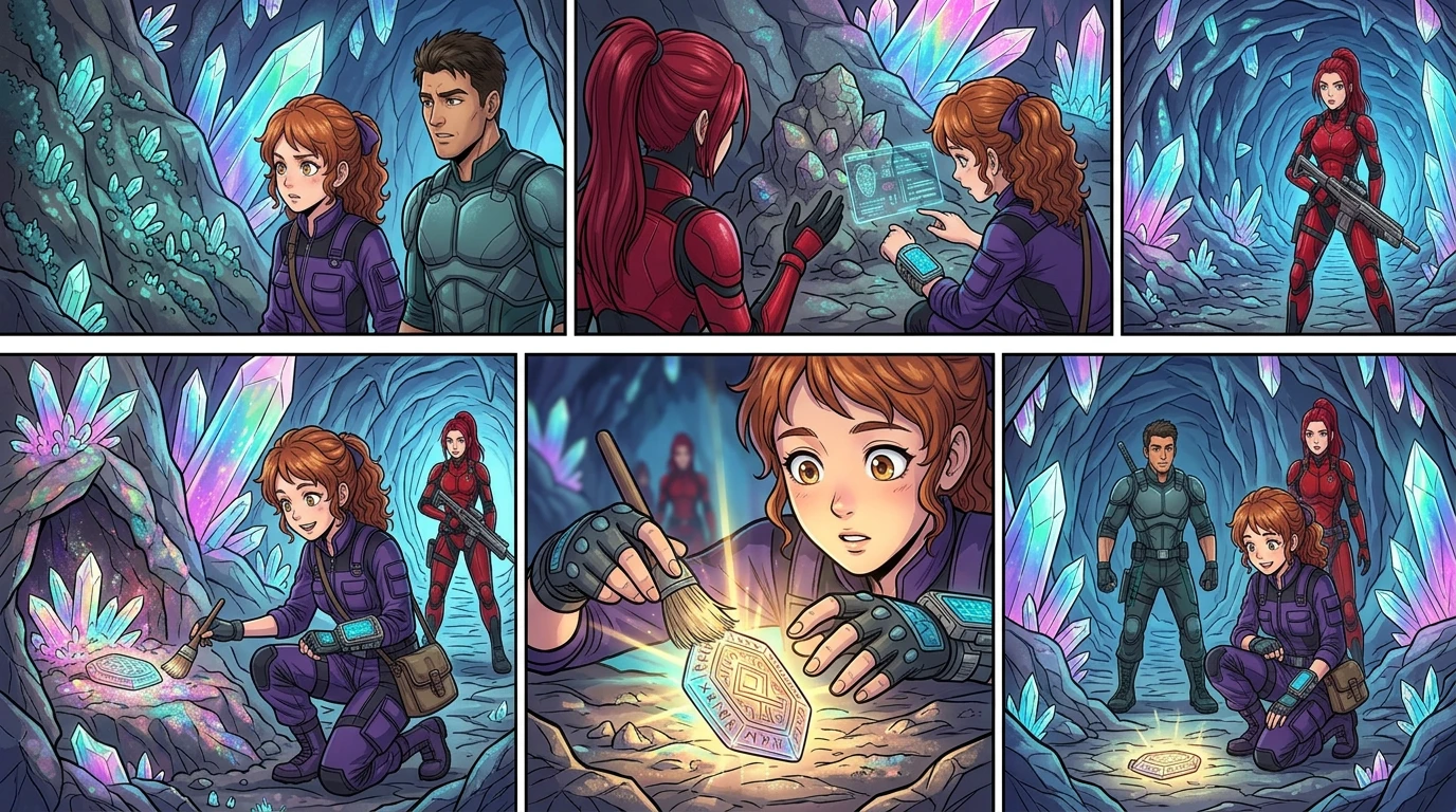 Starfire Squad and the Crystal Caves — page 7