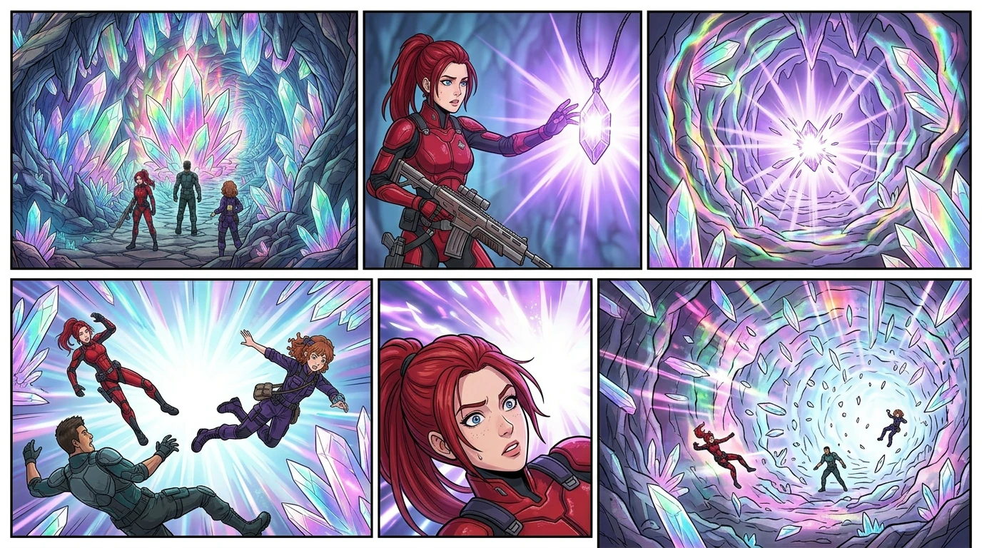 Starfire Squad and the Crystal Caves — page 8