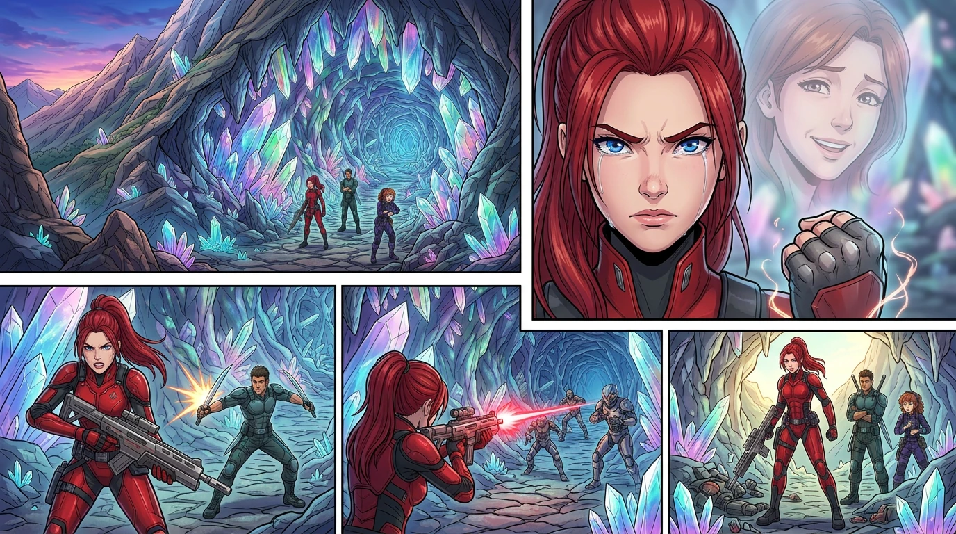 Starfire Squad and the Crystal Caves — page 10