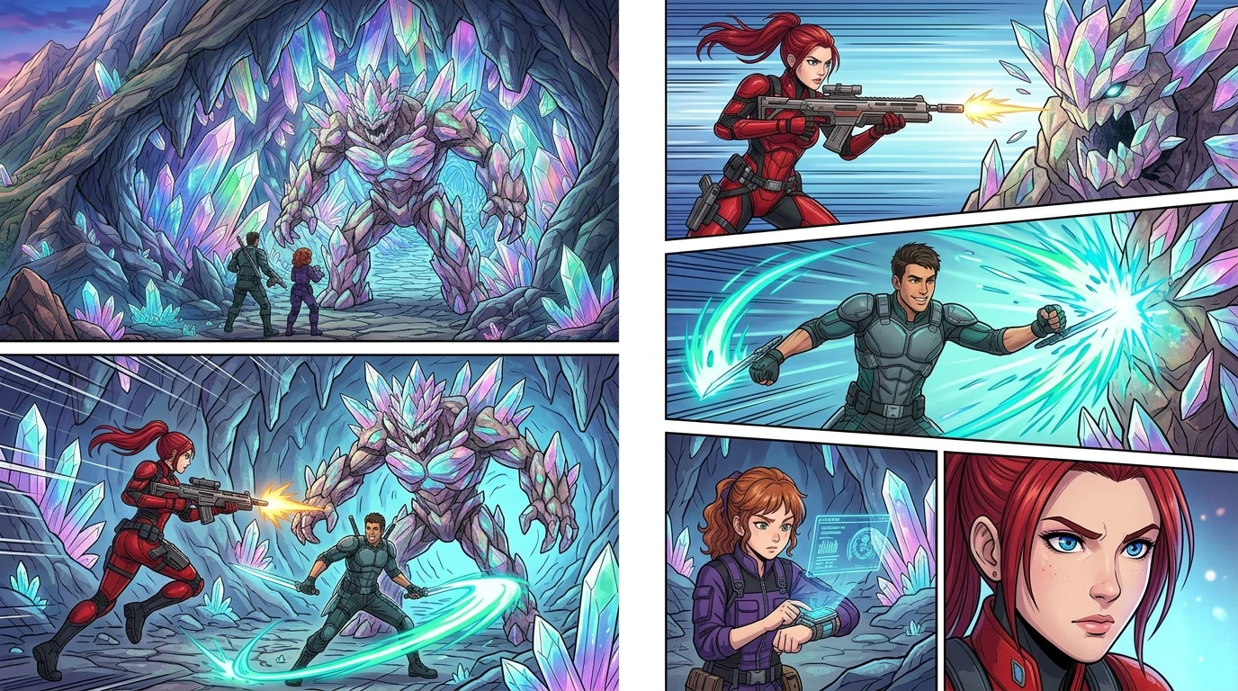 Starfire Squad and the Crystal Caves — page 11