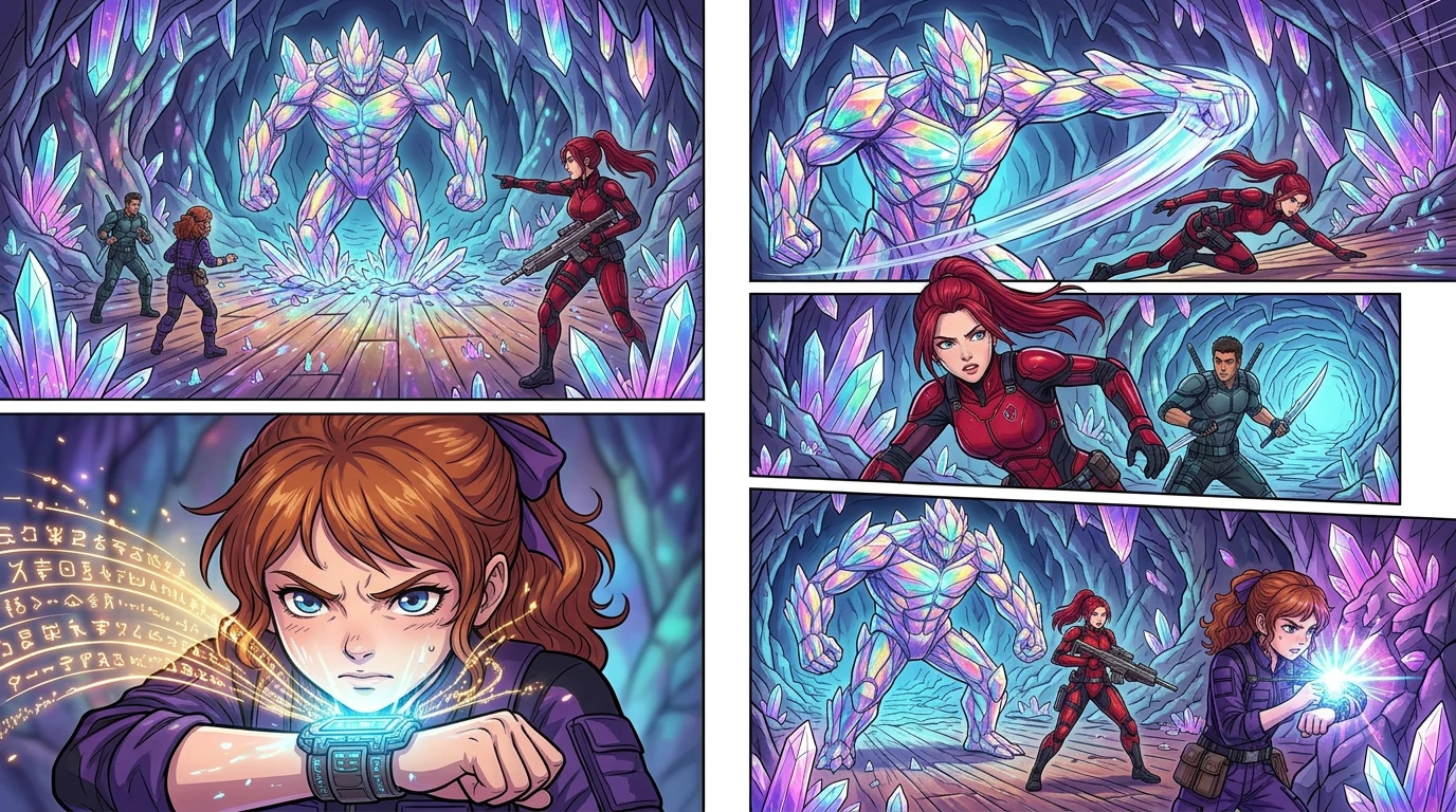 Starfire Squad and the Crystal Caves — page 12