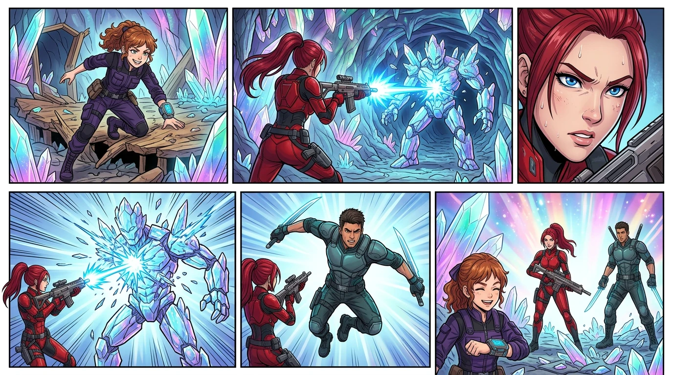 Starfire Squad and the Crystal Caves — page 14