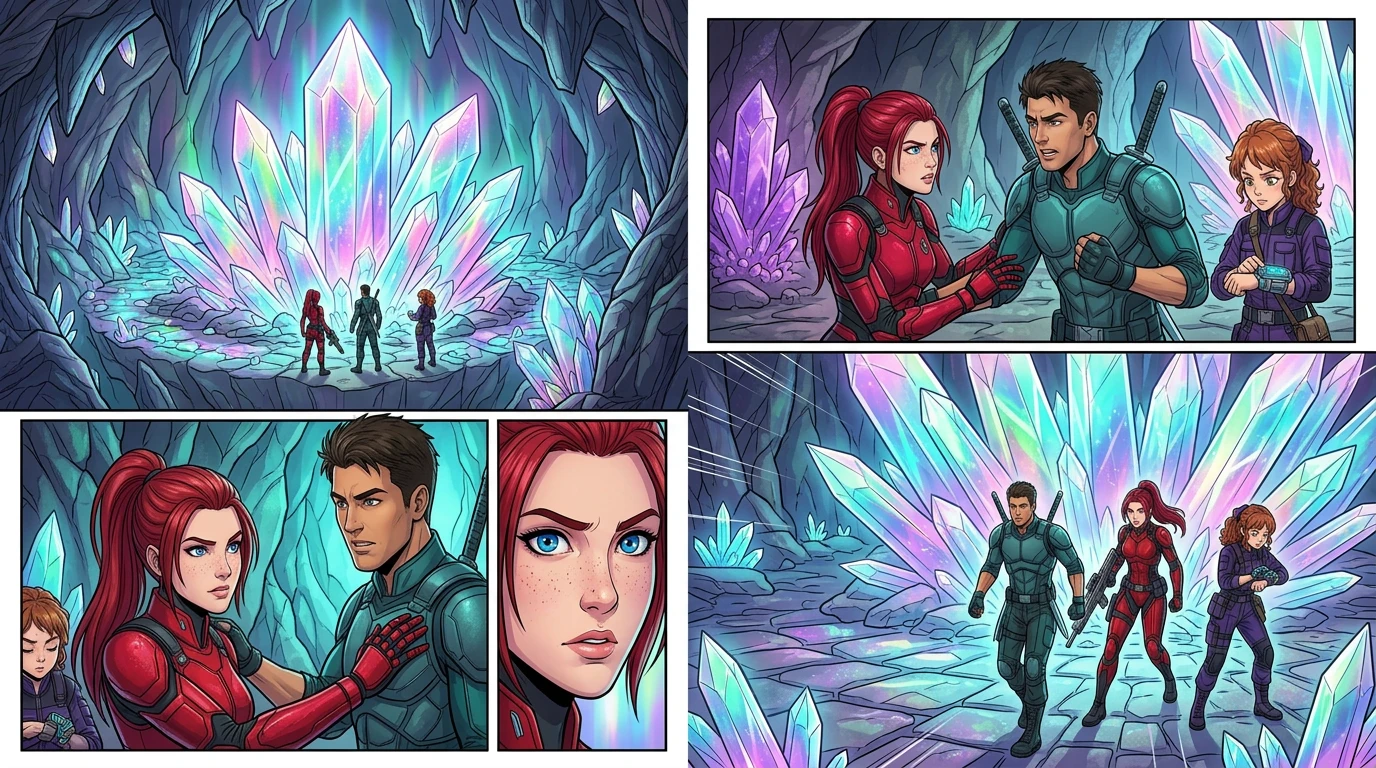 Starfire Squad and the Crystal Caves — page 17