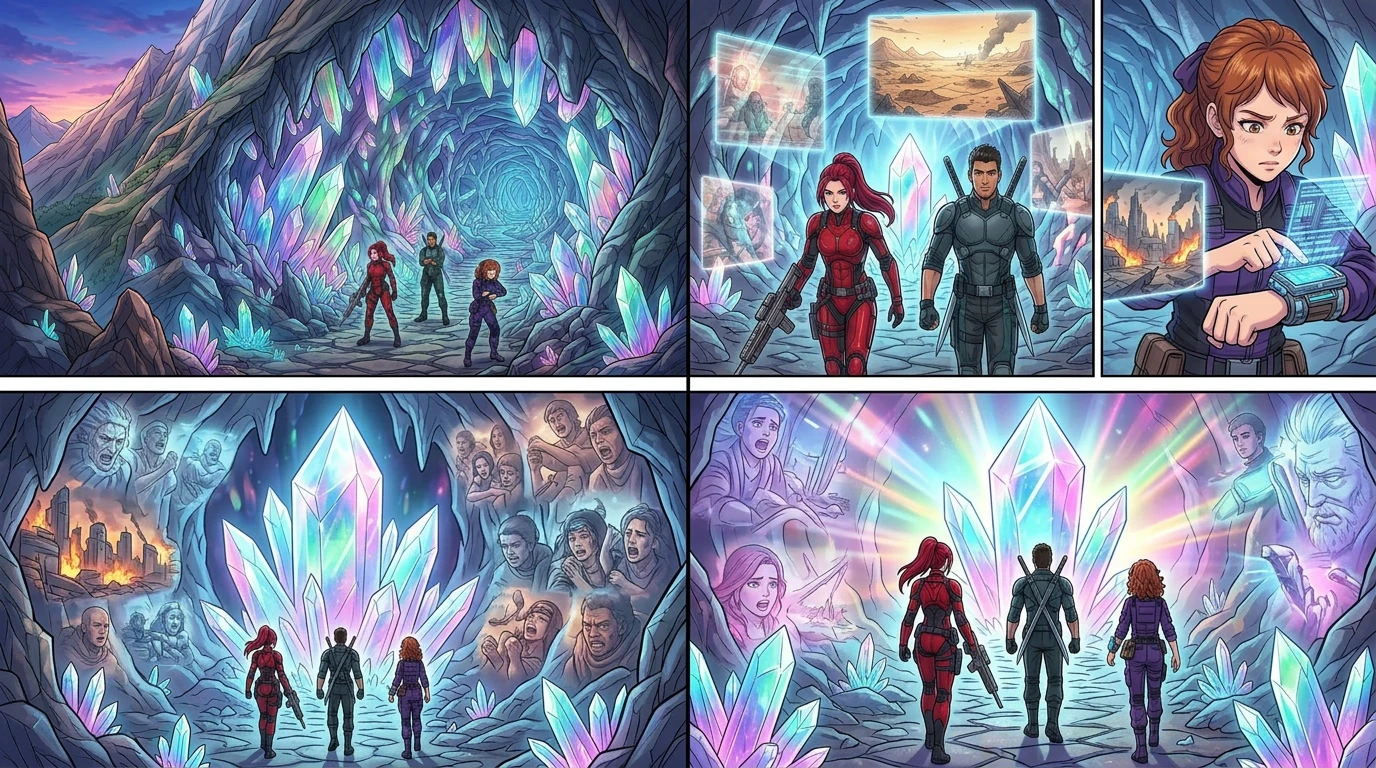 Starfire Squad and the Crystal Caves — page 18