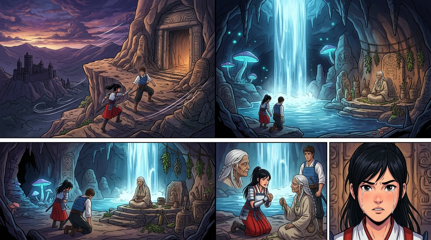 Starlight Samurai: The Lost Petal — page 8