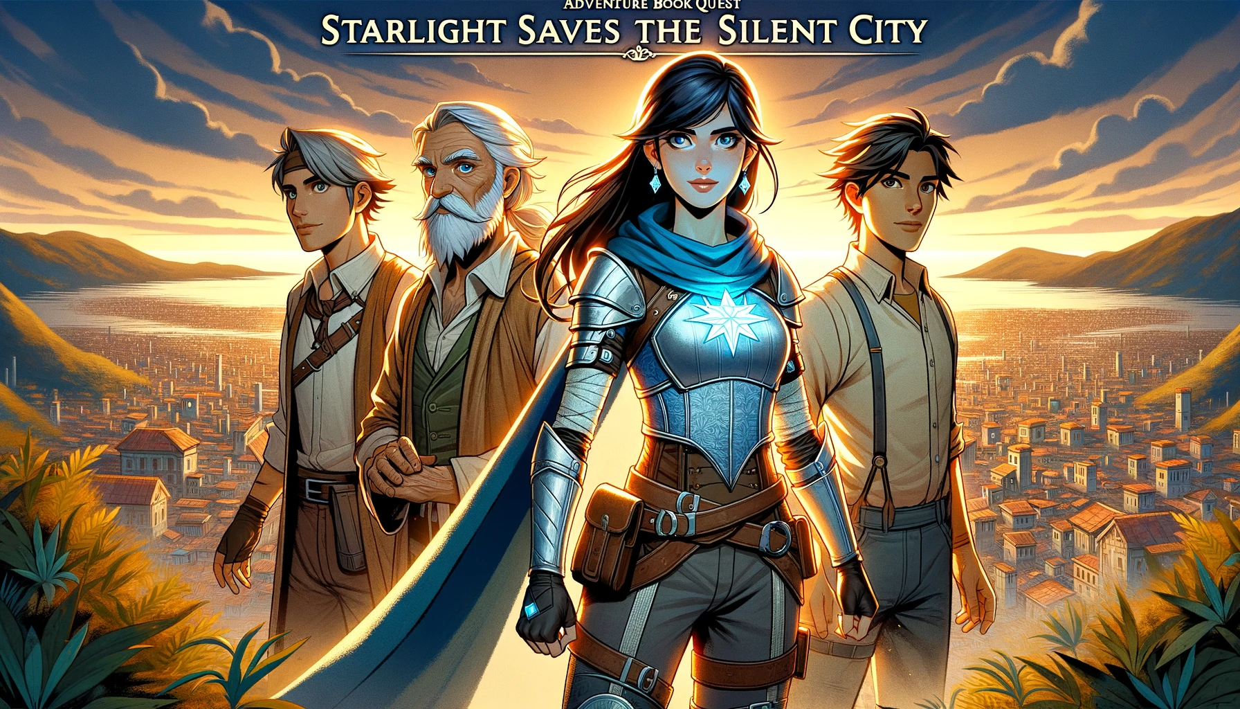 Starlight Saves the Silent City — cover