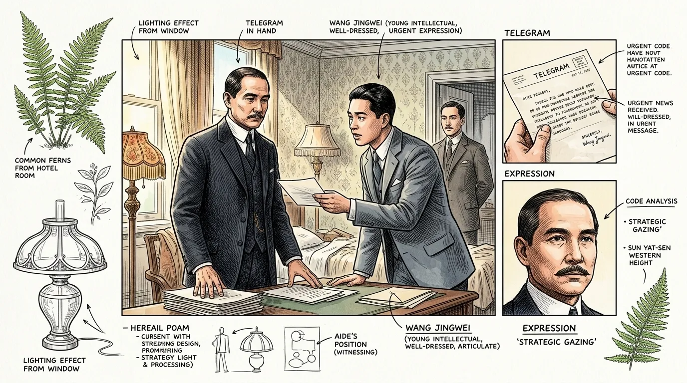 While Sun Yat-sen was abroad, still raising funds and garnering international support, the revolutionary moment arrived unexpectedly. While Sun Yat-sen was abroad, still raising funds and garnering international support, the revolutionary moment arrived unexpectedly.